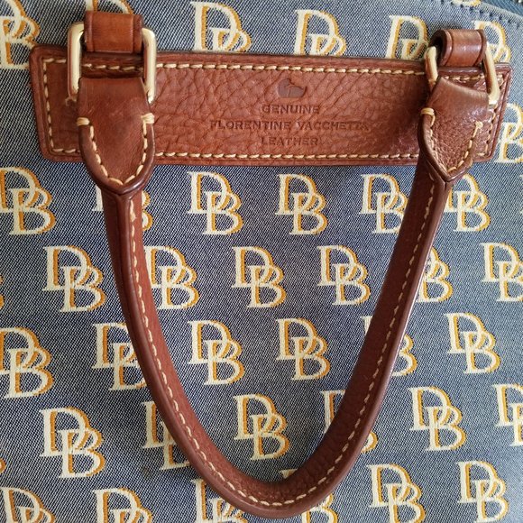 Canvas Dooney and Bourke Top Handle Bag - Picture 5 of 10